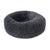 Soft and Fluffy Plush Calming Pet Bed Dog Beds BestPet Dark Grey Small 50CM 