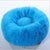 Soft and Fluffy Plush Calming Pet Bed Dog Beds BestPet Electric Blue Small 50CM 