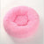 Soft and Fluffy Plush Calming Pet Bed Dog Beds BestPet Hot Pink Small 50CM 