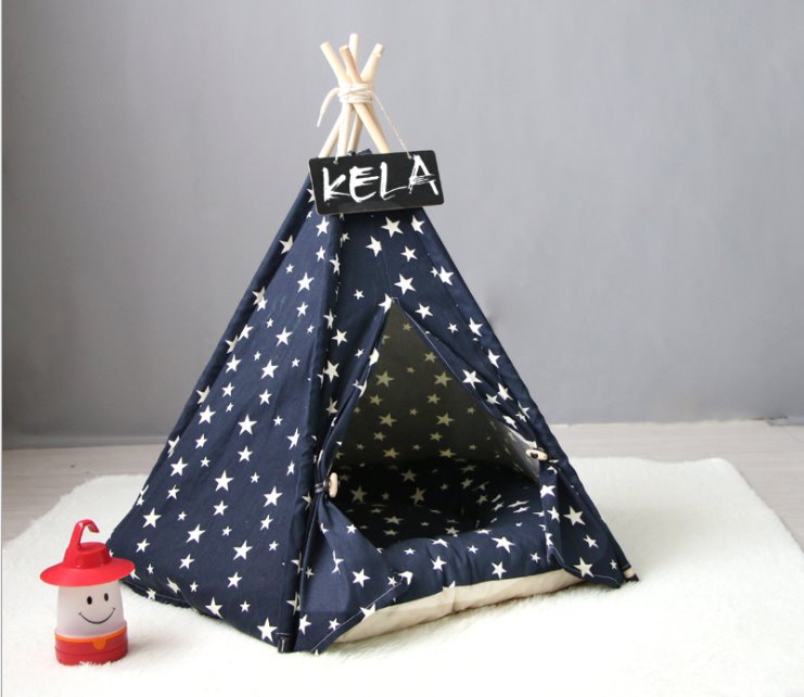 TeePee Tent Pet Bed - 7 Designs! Dog Beds BestPet 