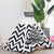TeePee Tent Pet Bed - 7 Designs! Dog Beds BestPet Black Stripe Small 