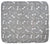 Washable Reusable Puppy Pee Pads Dog Beds BestPet Grey Bone Small 60 x 40cm 