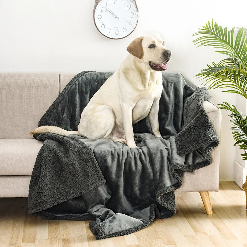 Waterproof Flannel Sofa and Bed Pet Blanket Dog Beds Best Pet 