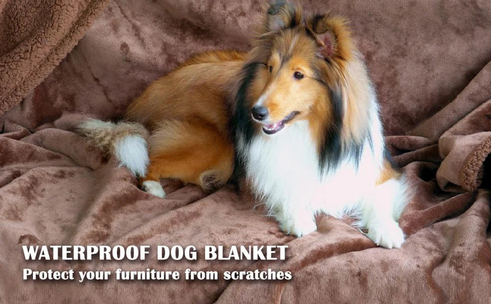 Waterproof Flannel Sofa and Bed Pet Blanket Dog Beds Best Pet 