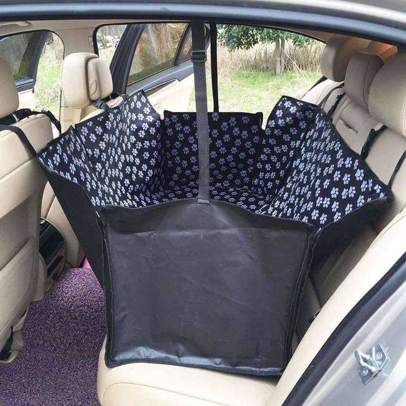 Waterproof Pet Car Back Seat Protector Pet Carriers & Crates BestPet 