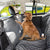 Waterproof Pet Car Back Seat Protector With Mesh Pocket Pet Carriers & Crates BestPet 