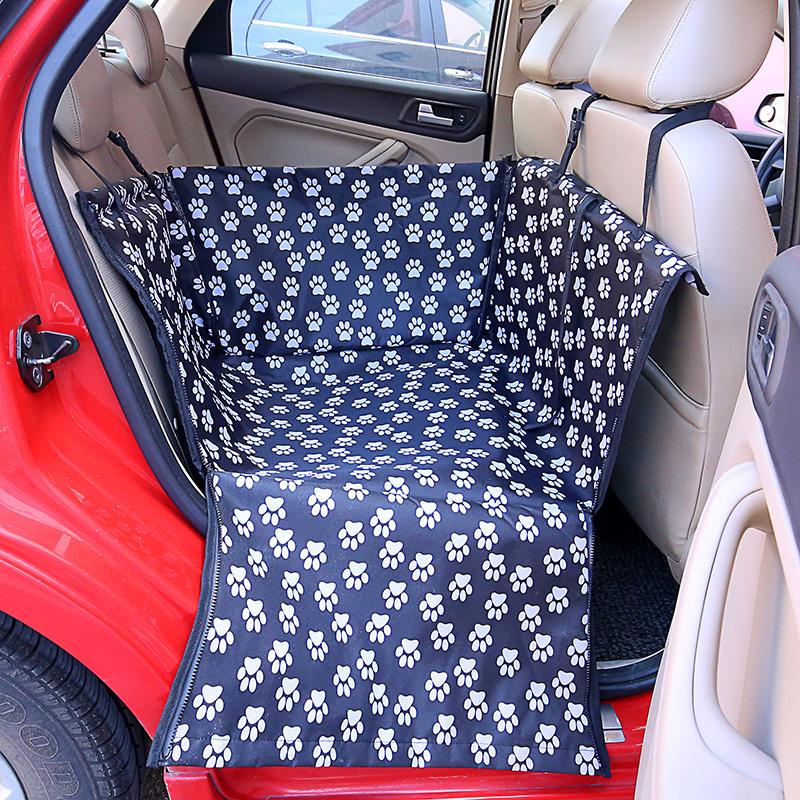 Waterproof Pet Car Half Back Seat Protector Pet Carriers & Crates BestPet 