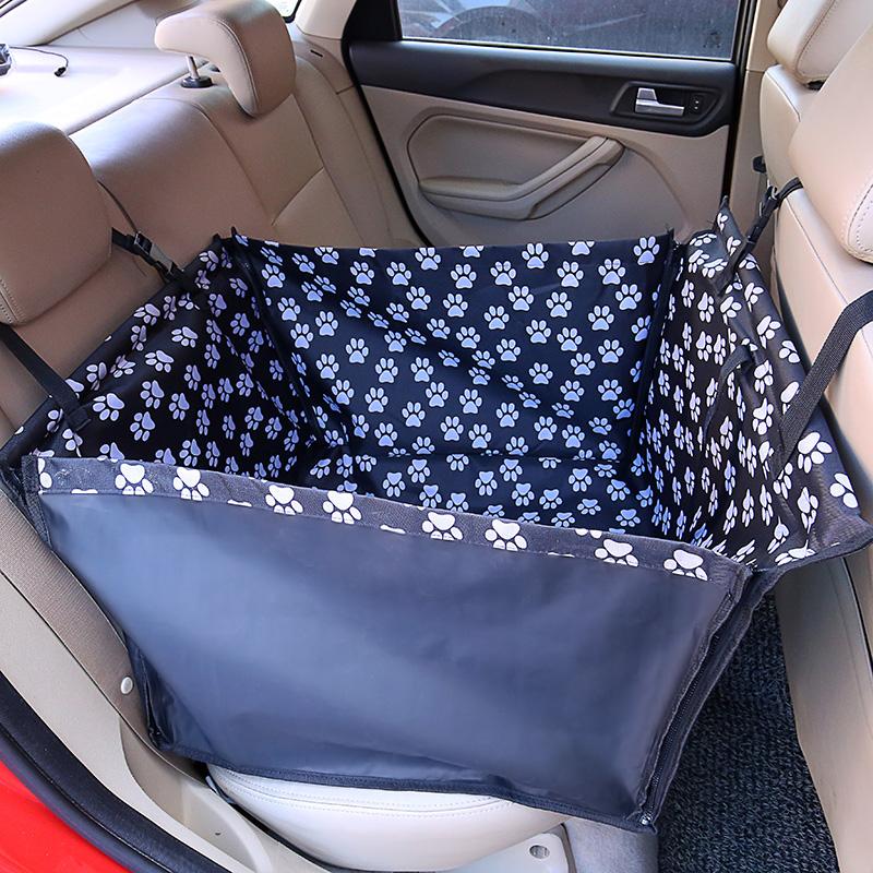 Waterproof Pet Car Half Back Seat Protector Pet Carriers & Crates BestPet 