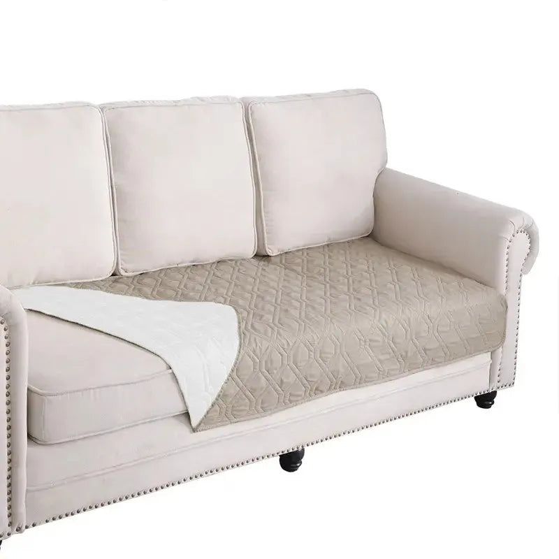 Waterproof Pet Sofa &amp; Bed Blanket Dog Beds Best Pet Khaki 76cm x 76cm 