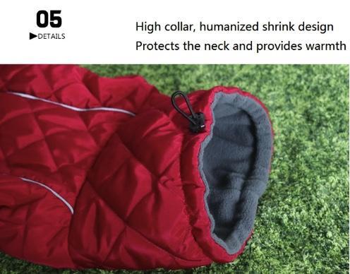 Waterproof Warm Fleece Dog Coat Dog Apparel BestPet 