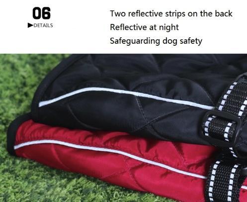 Waterproof Warm Fleece Dog Coat Dog Apparel BestPet 